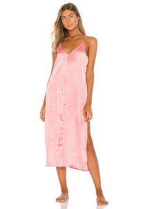 Midi Nightgown With Slits